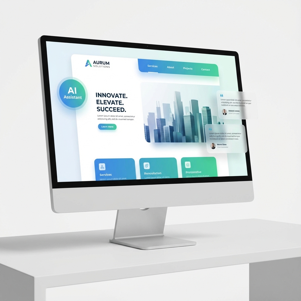 Website Design Mockup